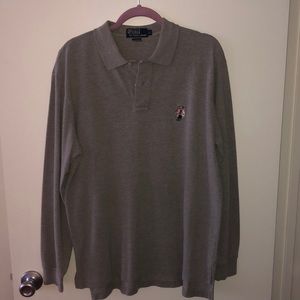 VINTAGE RALPH LAUREN POLO BEAR RUGBY